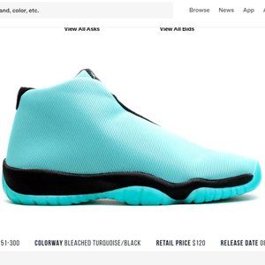 Jordan Future Bleached Turquoise (GS)